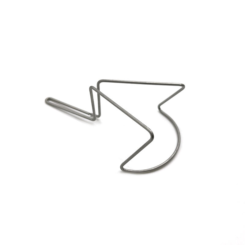 Molla flessibile in filo d'acciaio inossidabile sagomato con curvatura a forma speciale
