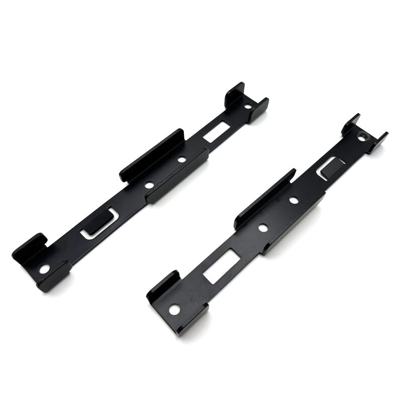 Stainless Steel Stamping Bending Parts Black Coated Sheet Metal