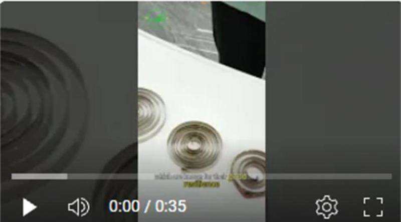 constant force springs of different sizes