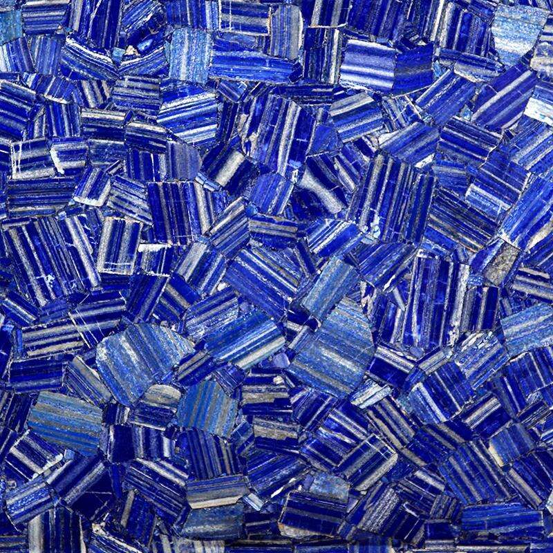 Lapis Lazuli Blue Semi Precious Stone Gemstone Slab