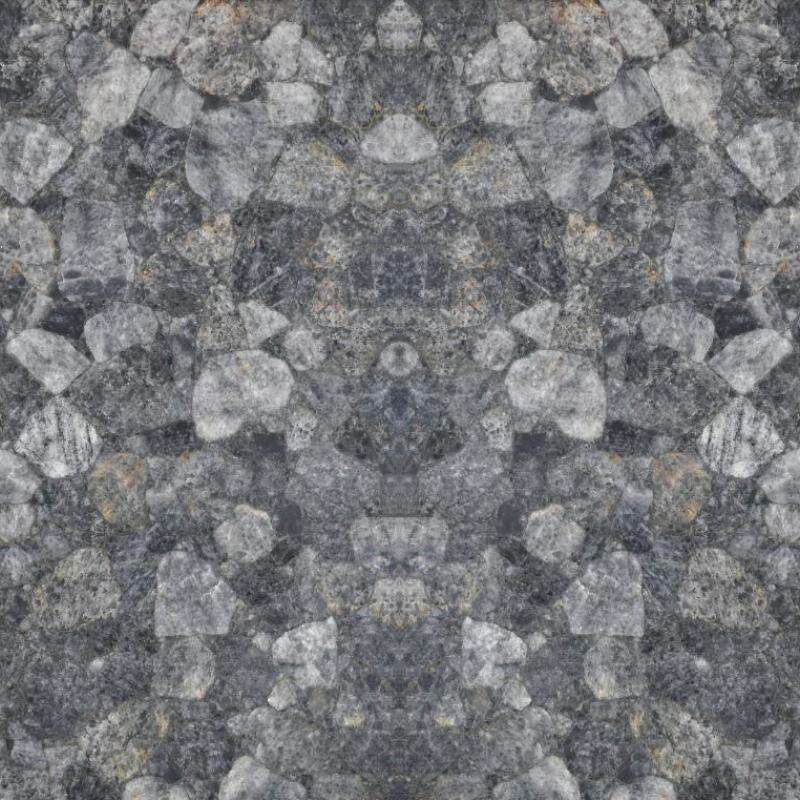 Grey Crystal Semi Precious Stone Gemstone Slab