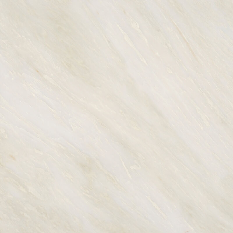 Jade White Cream White Natural Stone Marble with Soft Slender Beige Veins