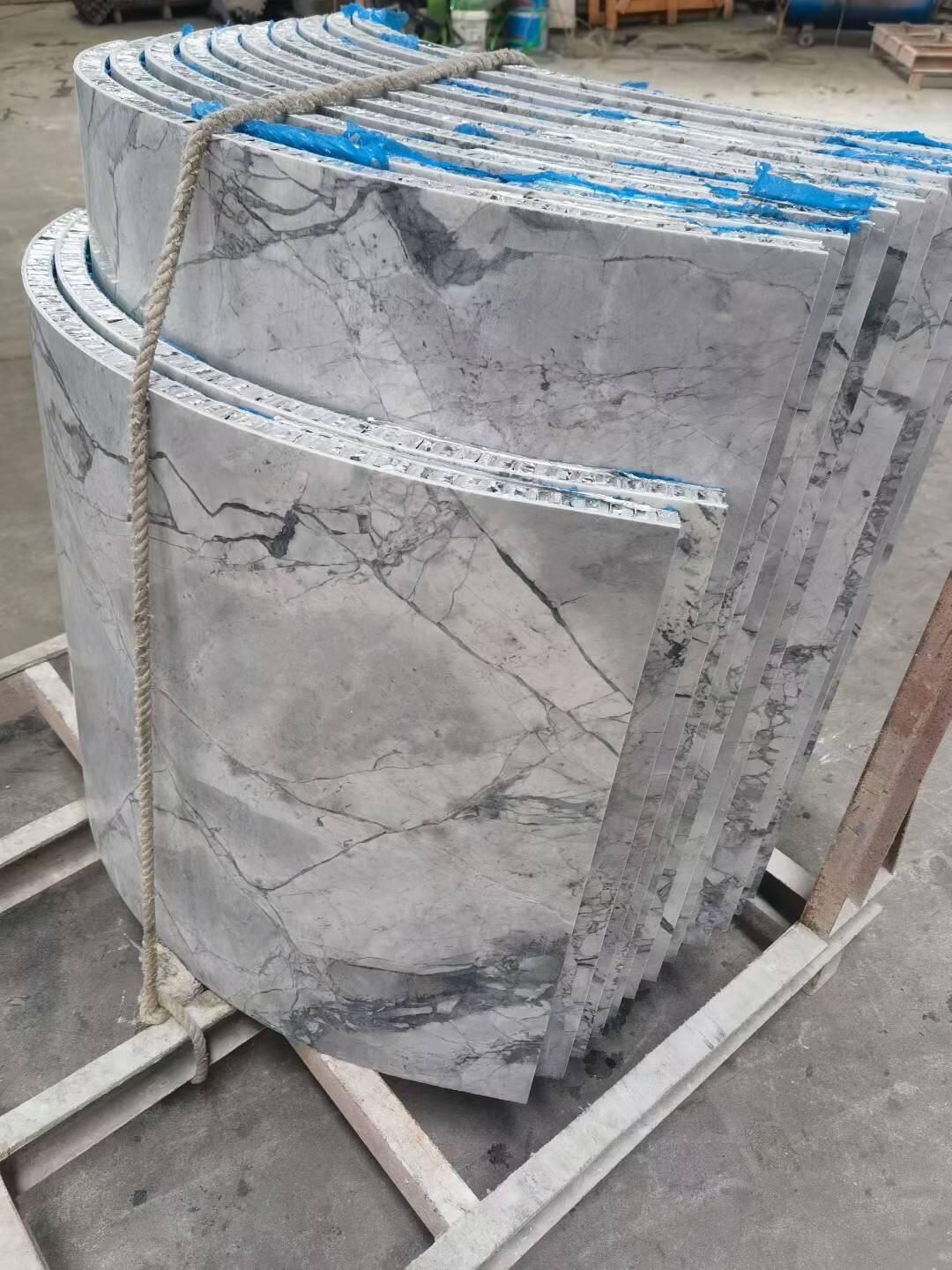 Arc Panel Composite with Honeycomb