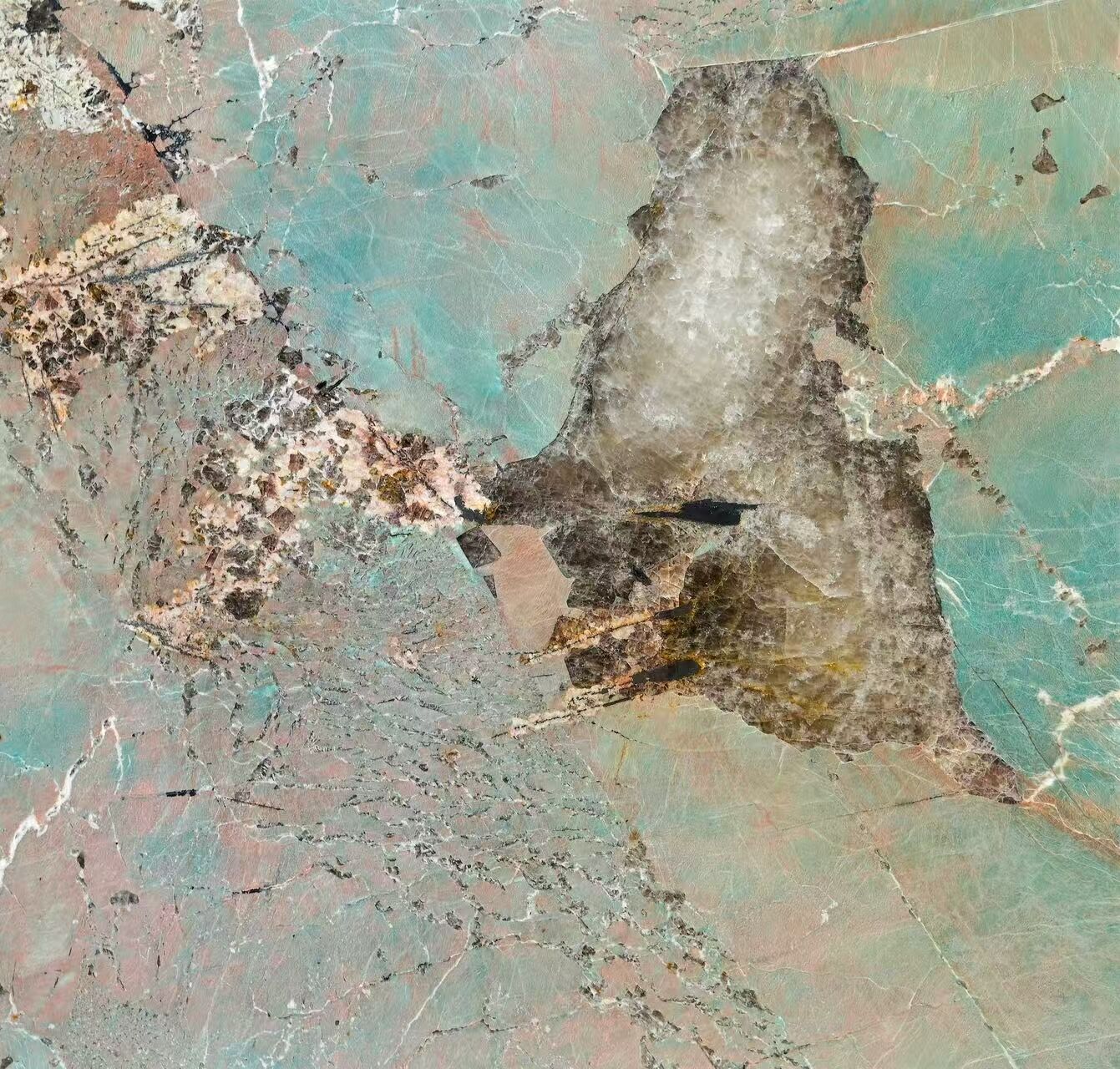 Amazonite Quartzite Natural Quartzite Exotic Stone Slab