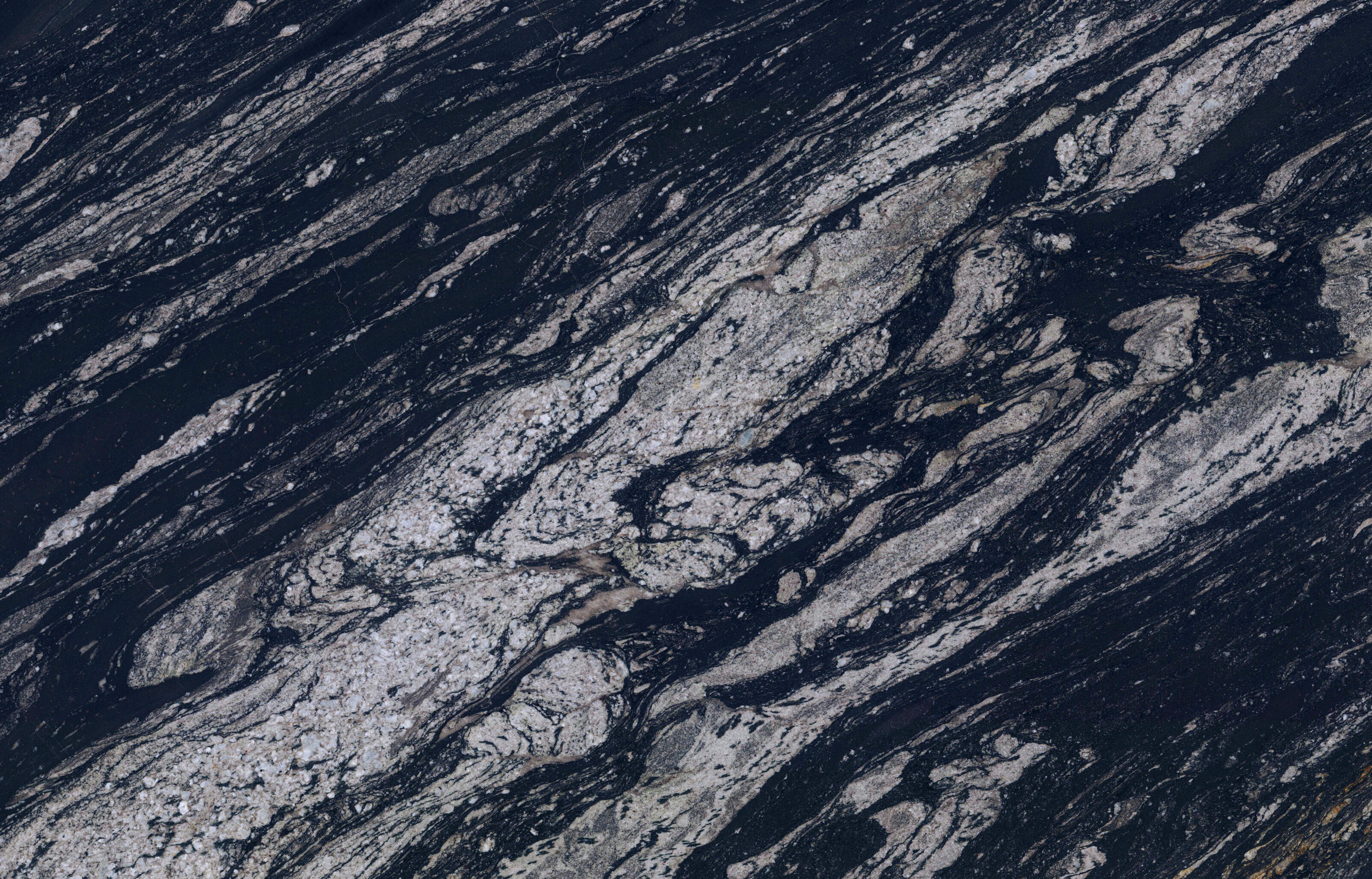 Manhattan Black Natural Quartzite Exotic Stone Slab