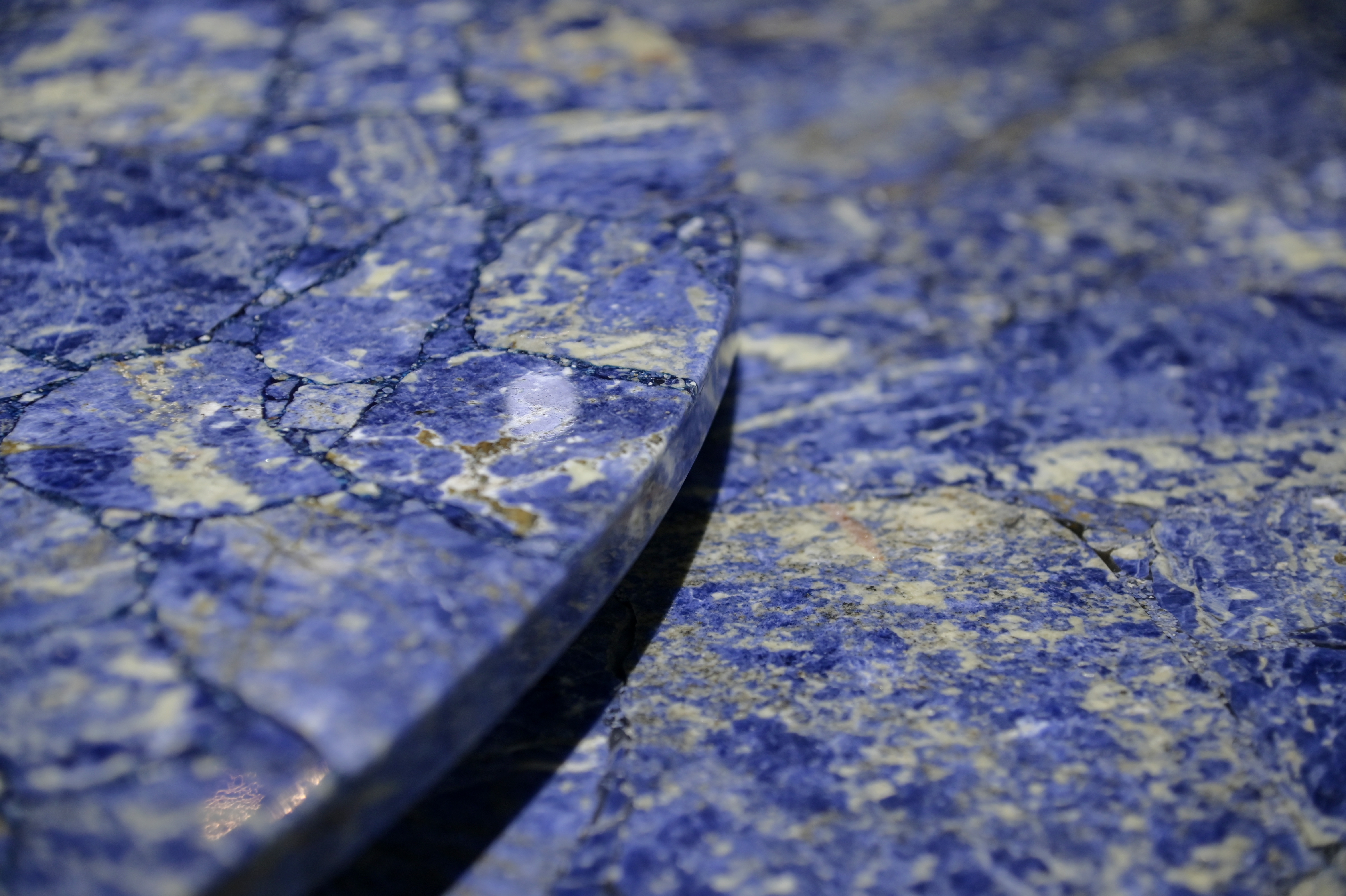 Lapis Lazuli stone table Stone design stone dining table Stone furniture