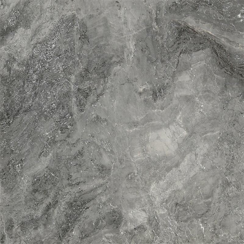 Interstellar Grey Grey Natural Stone Marble with Irregular Mottled Texture & Silvery-Grey Speckles