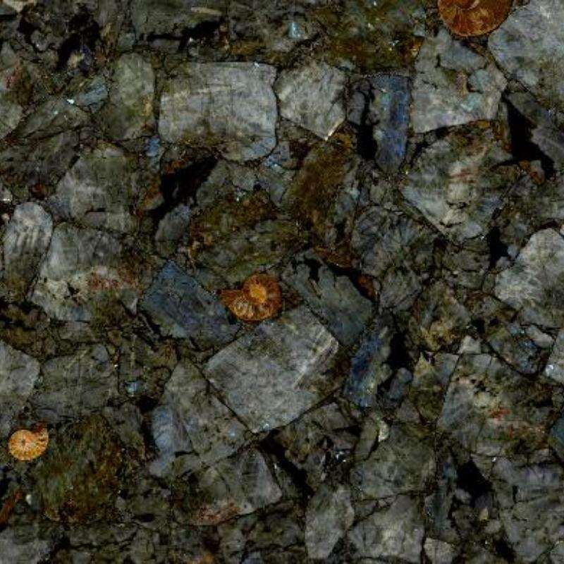 Labradorite Blue Semi Precious Stone Gemstone Slab