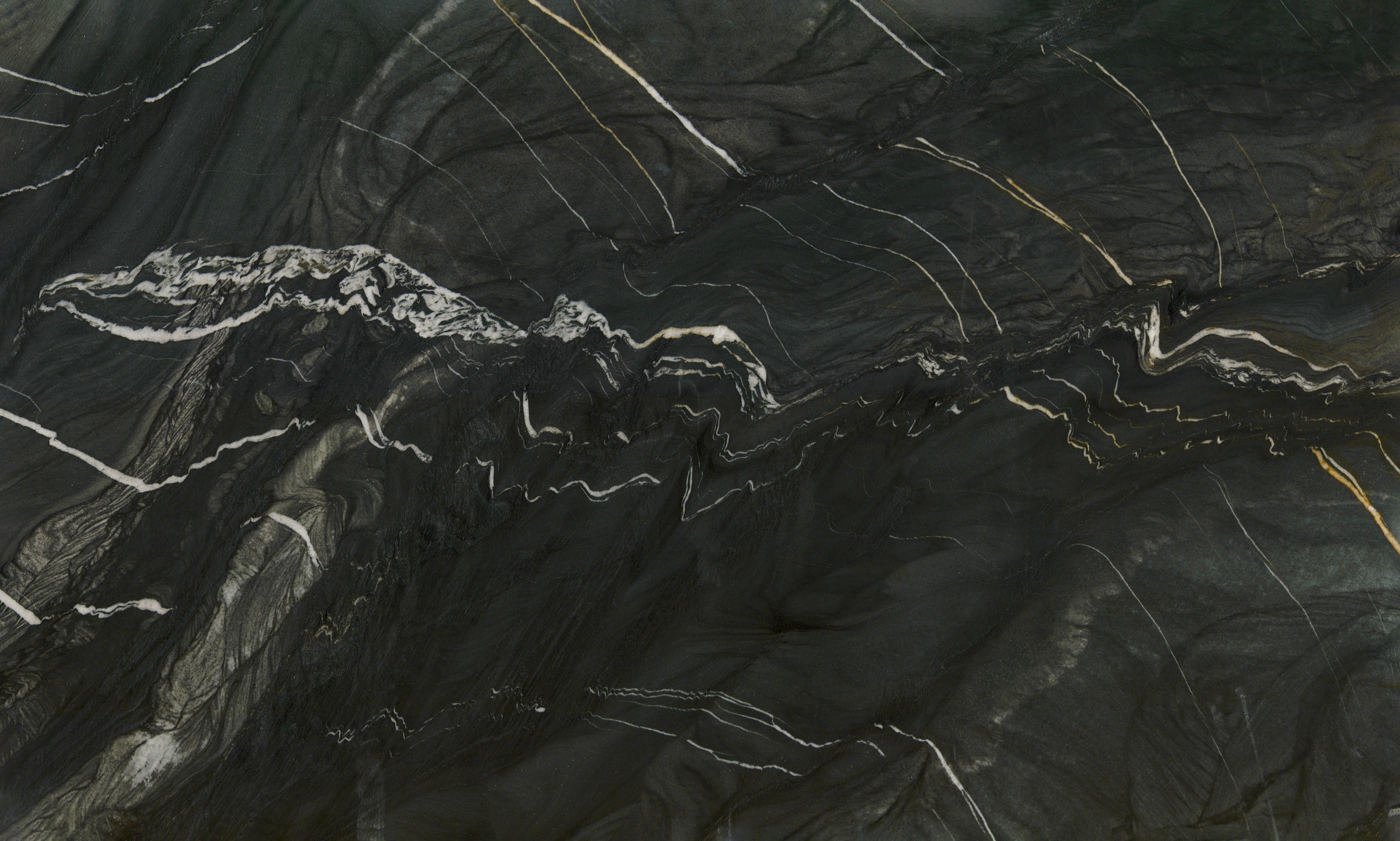 Black Storm Natural Quartzite Exotic Stone Slab