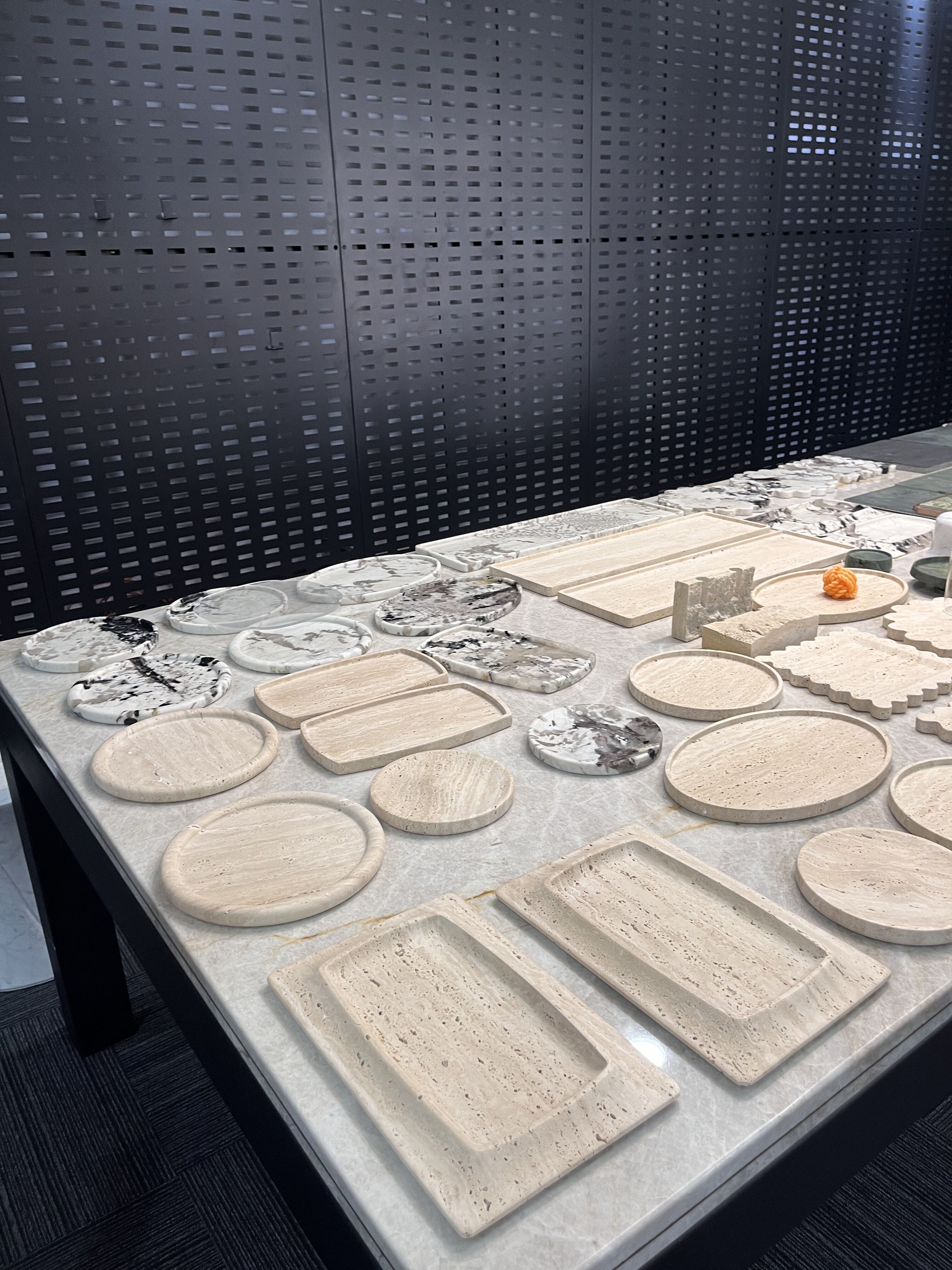 Stone tea tray stone crafts stone artworks