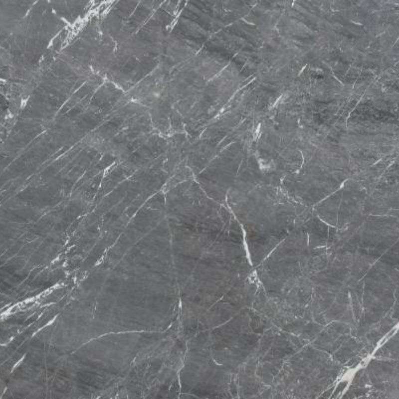 Cosmic Blue Dark Grey Natural Stone Marble with Interlaced White Crack Veins