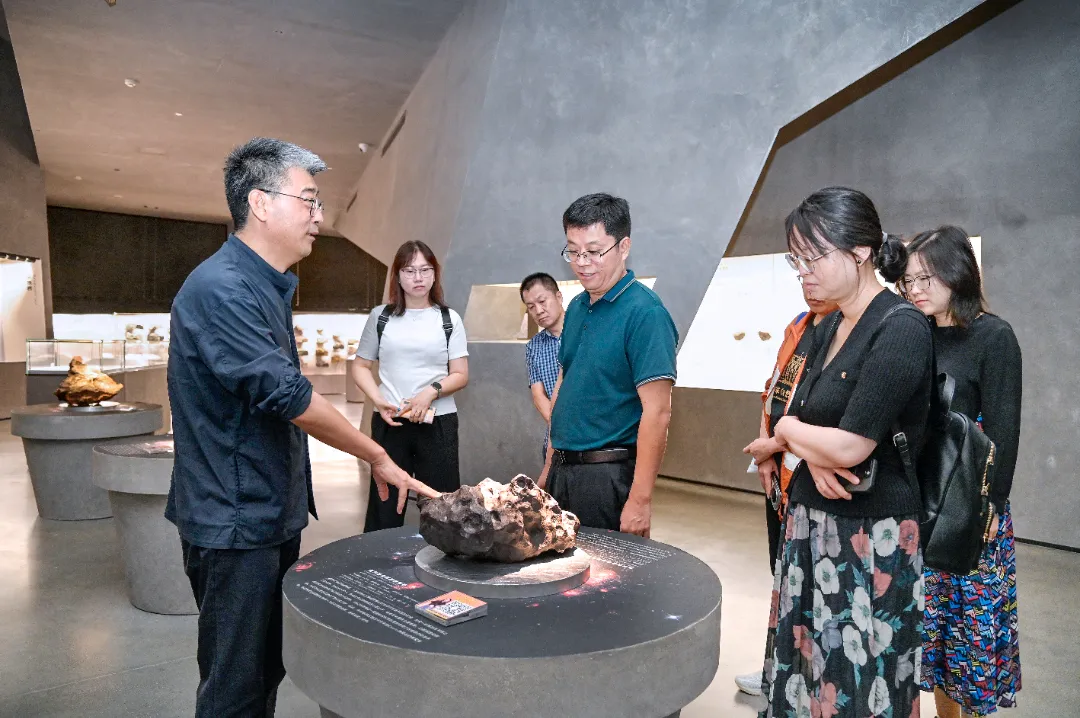 Wang Shilin, Secretary of the Party Committee and Executive Deputy Director of the National Museum of Nature, Visits Yingliang Group for Guidance (1).webp