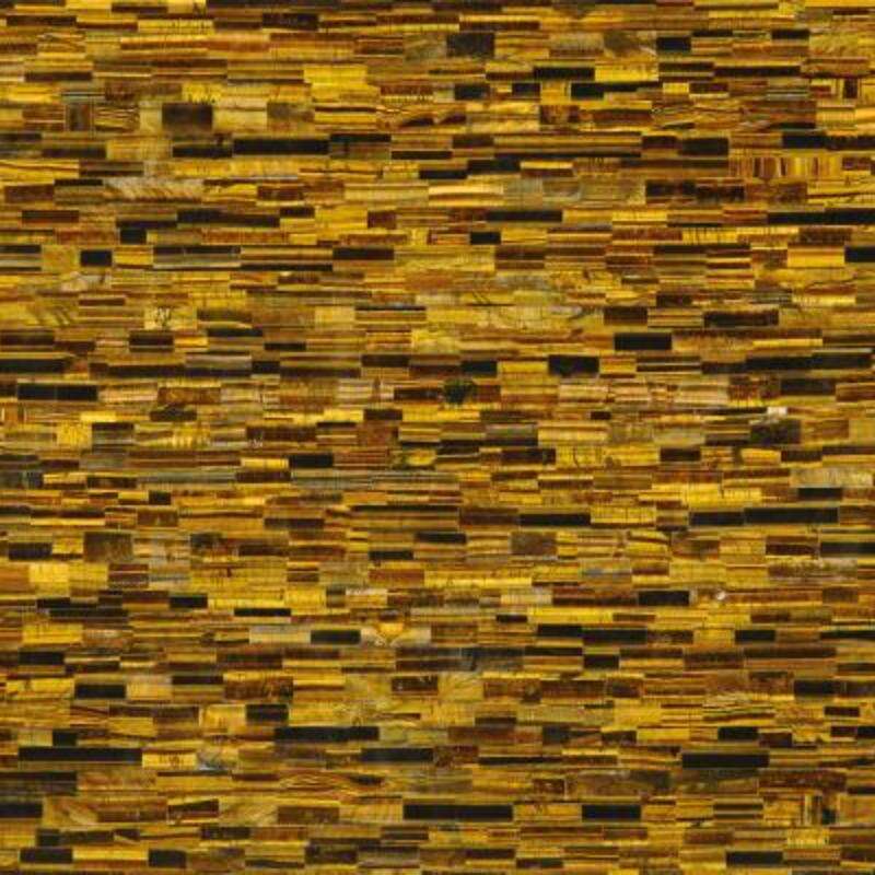 Tiger Eye Yellow Semi Precious Stone Gemstone Slab