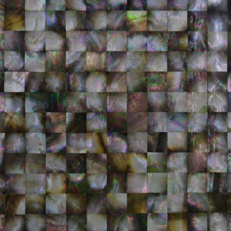 Mother Pearl Of Black Semi Precious Stone Gemstone Slab