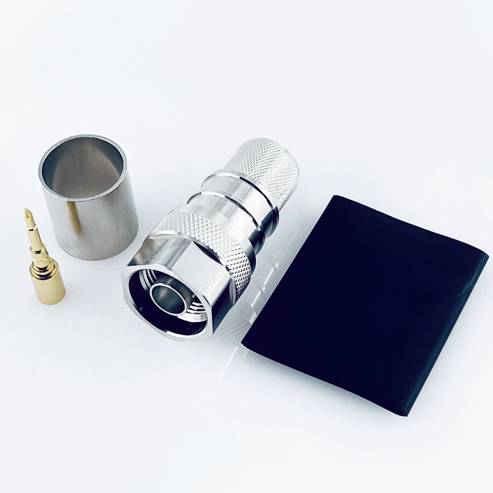 What makes N connectors reliable for RF applications?