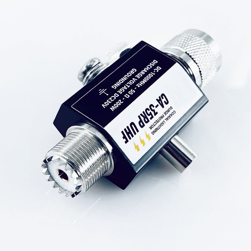 Can lightning arresters protect communication equipment from surges?