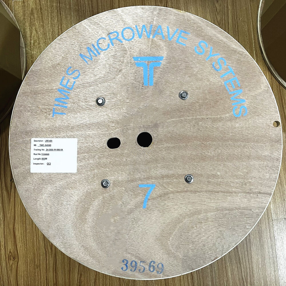 Why is LMR400 widely used in wireless communication?