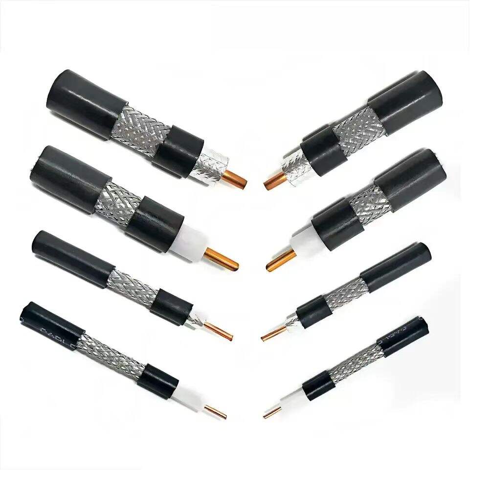 What scenarios suit coaxial cables best?