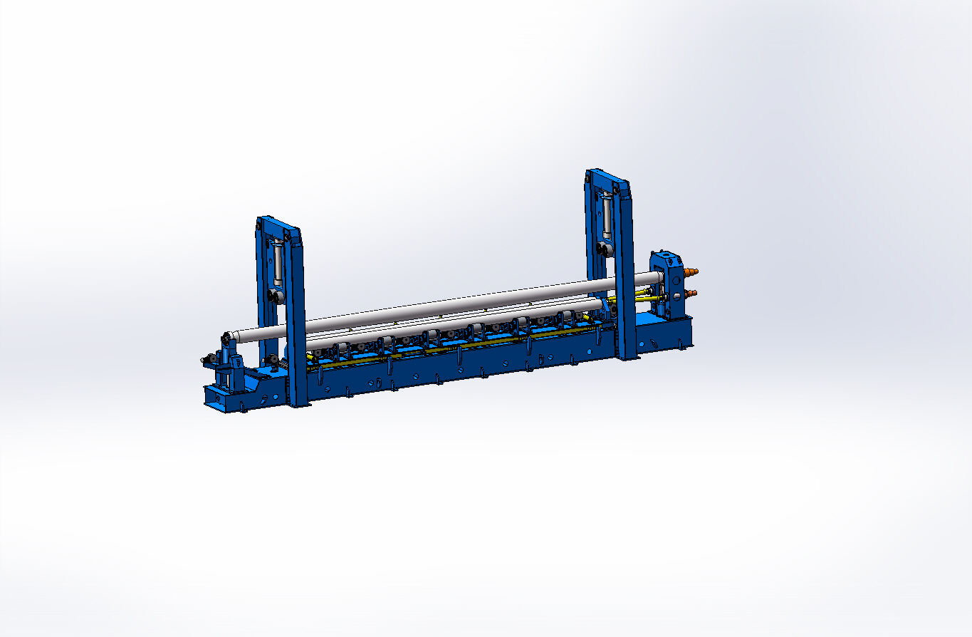 Oil and gas pipeline bending machine