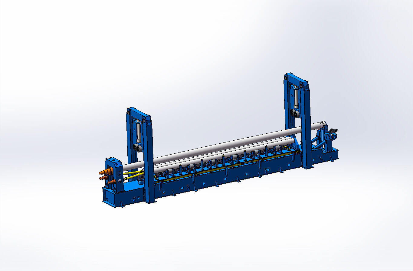 Oil and gas pipeline bending machine