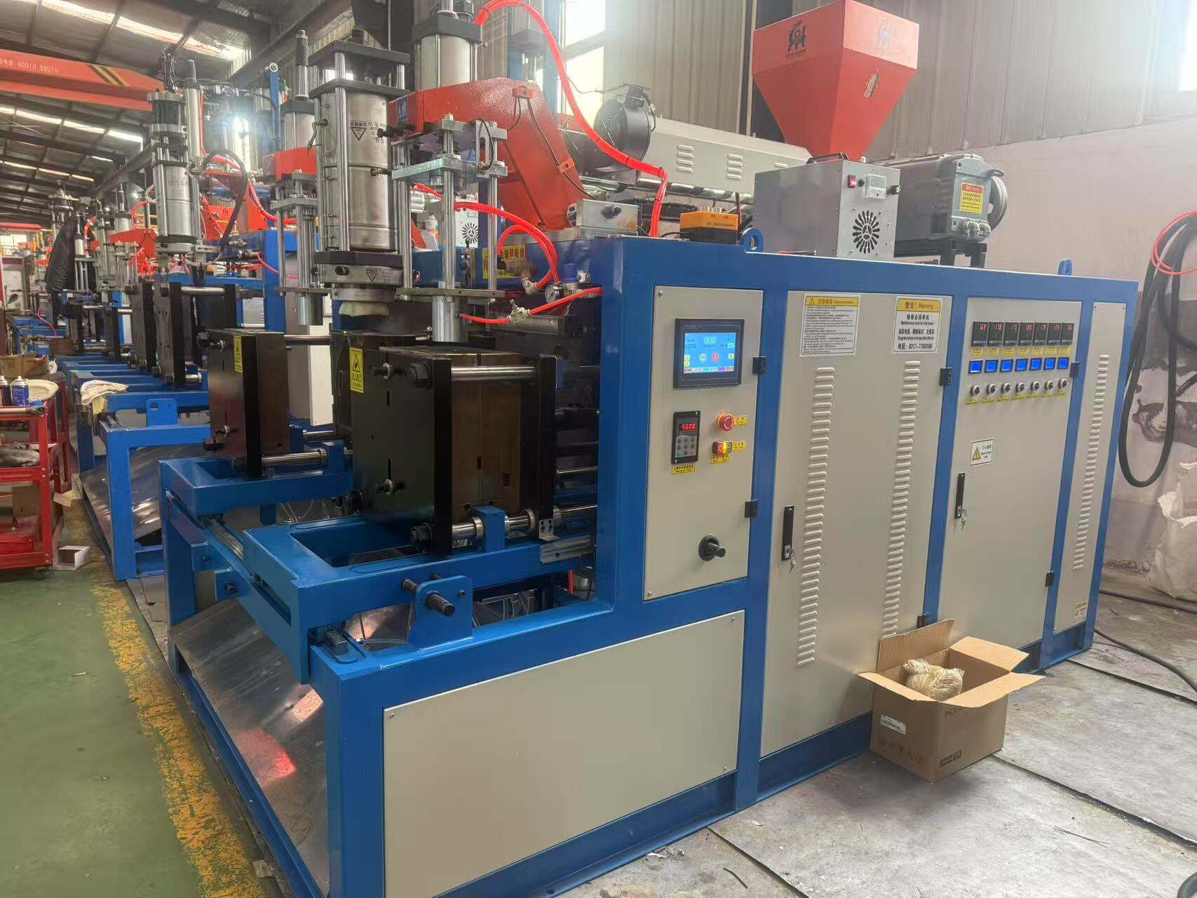 Προηγμένα μηχανήματα φυσήματος HDPE φιαλών για παγκόσμιες αγορές