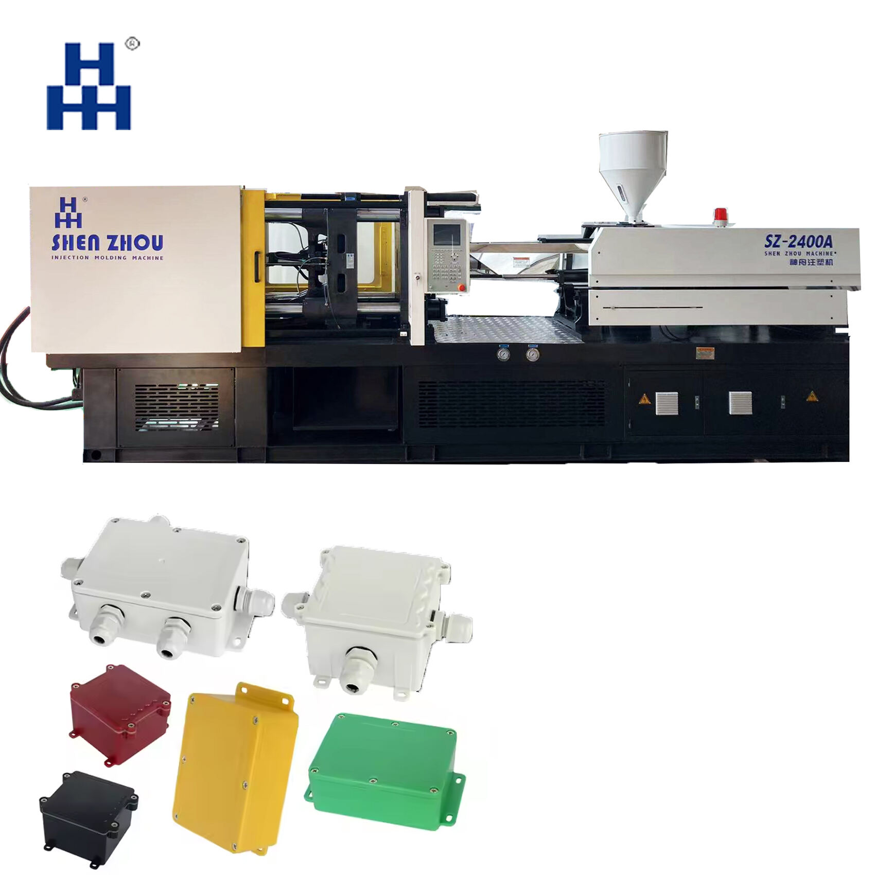 Plastic Electrical Waterproof Junction Boxes Injection Molding Machine