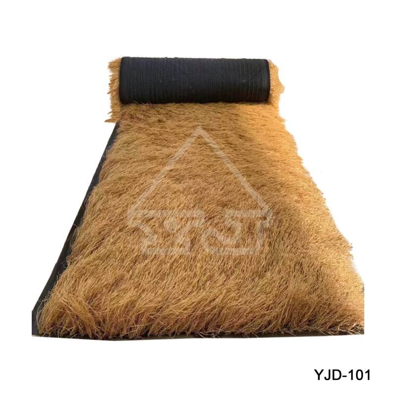 Patent Carpet-Style Synthetic Thatch Rolls 1*15m Width for Fast Installation