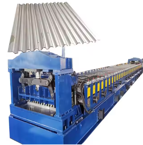 Railway Carriage Board Roll Forming Machine Train Roofing Panel Forming Machine