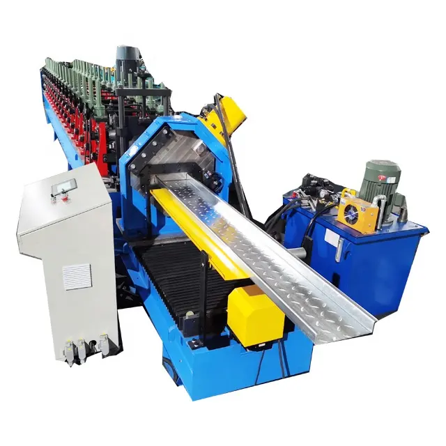 Steel Foot Plate Roll Forming Machine Scaffold Plate Making Machine Walk Board Forming Machine