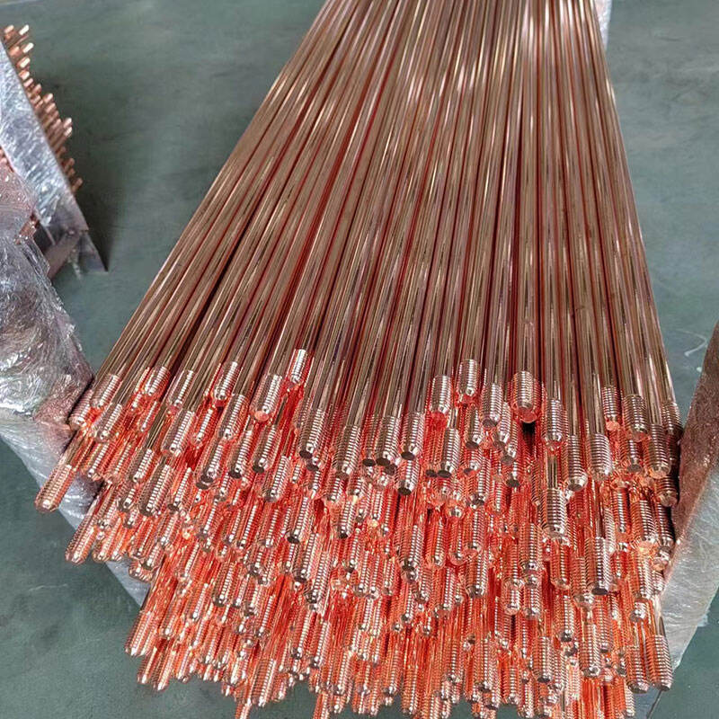  Copper grounding rods – high conductivity and durability