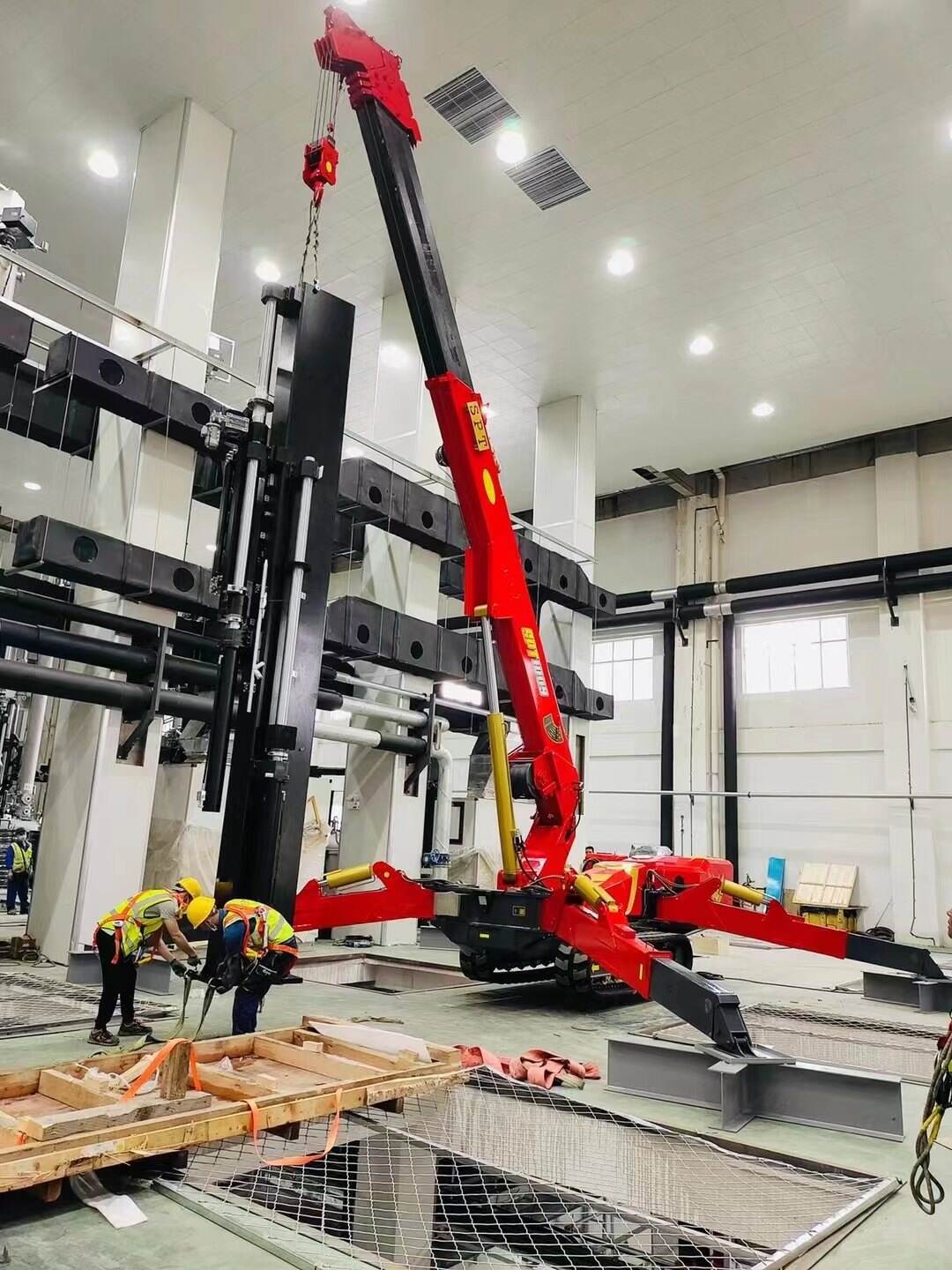 Kranheis: Sikkerhetsfaktor 9x for kjede eller skrudd trommel med wire rope (kjede mot wire rope)