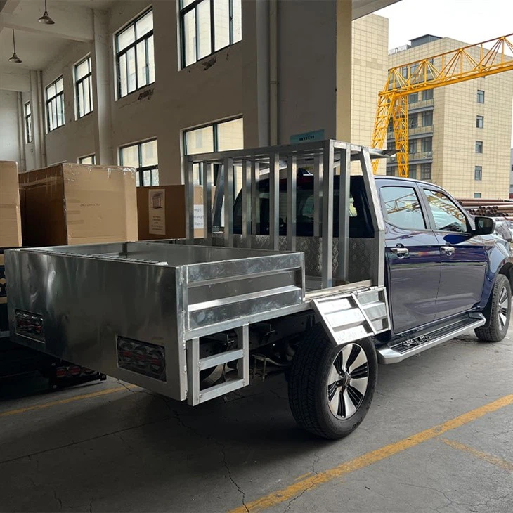 Customized Raw Finish Aluminium UTE Tray for Work Site