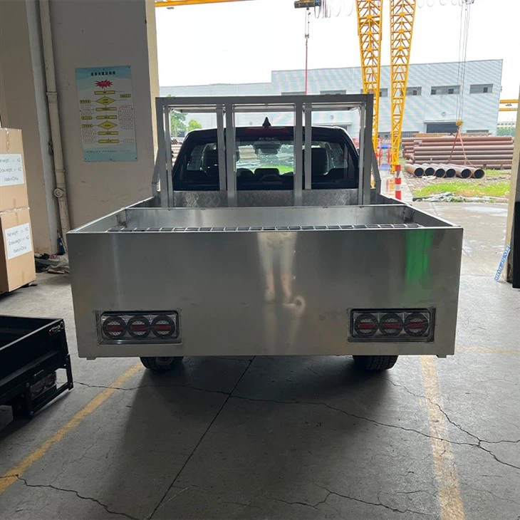 Customized Raw Finish Aluminium UTE Tray for Work Site