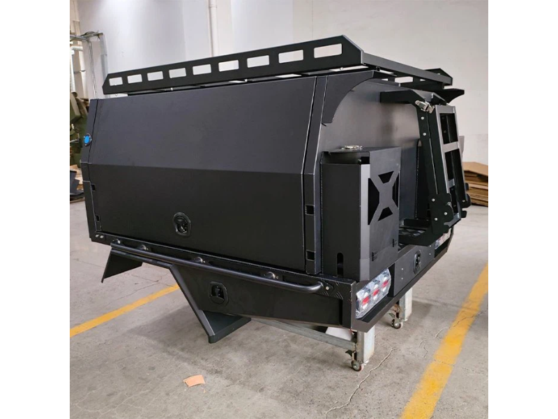 Creating a Modular Kitchen Setup in the Rear of Your Camping Canopy.