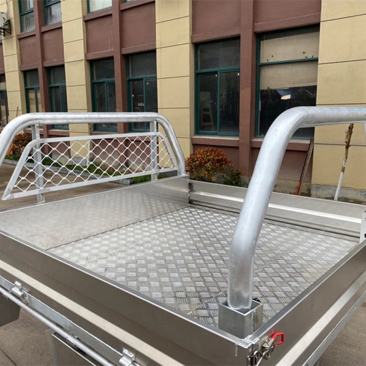 4Raw Finish Heavey Duty Aluminium UTE Tray for Dual Cab.webp
