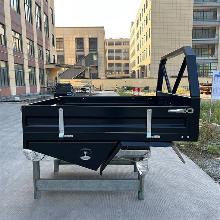 Heavey Duty Black Aluminium Tray for Hilux Dual Cab