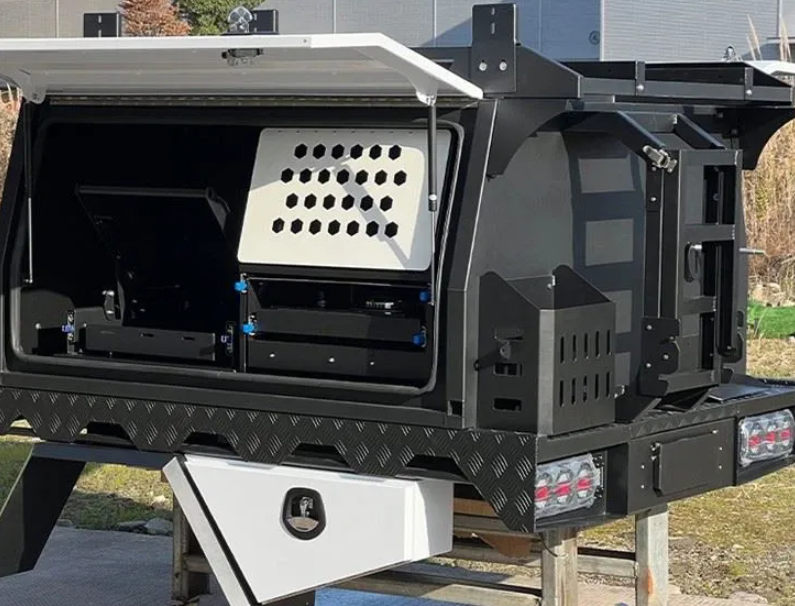 Integrating a Canopy with Your Ute Tray for Seamless Storage and Access.