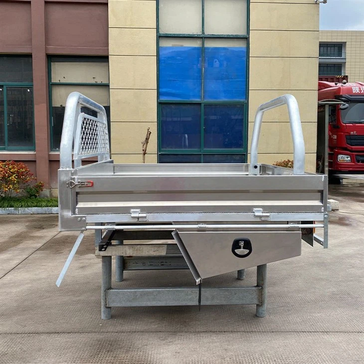 3Raw Finish Heavey Duty Aluminium UTE Tray for Dual Cab.webp
