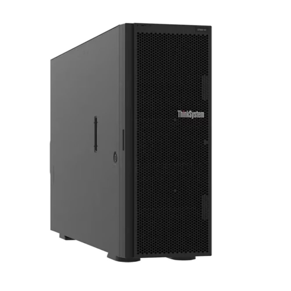 ThinkSystem ST650 V2 4U 랙 가능 타워 서버 엔터프라이즈 성능 및 유연성. 콤팩트한 설계.