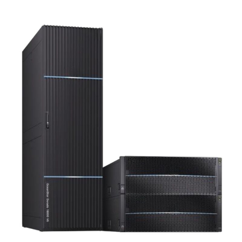 Huawei's high-end storage adopts an intelligent matrix multi-controller ...