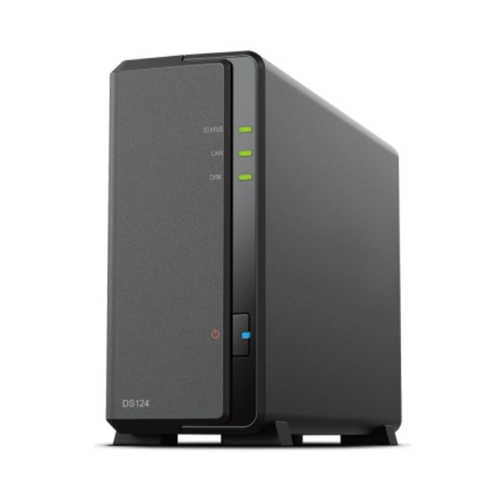 DiskStation DS124 Gestión Fluida de Datos en un Formato Mini