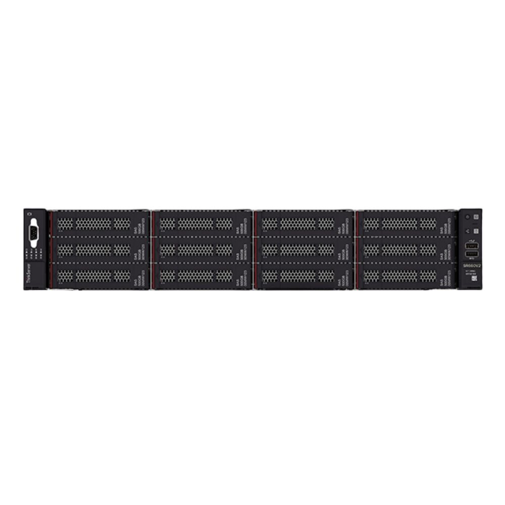 Lenovo ThinkServer SR660 V2 고성능, 고확장성 듀얼-소켓 랙 서버