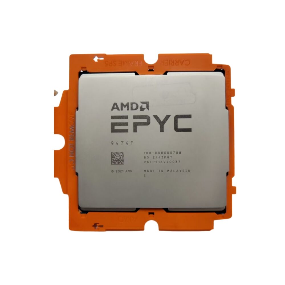 [High-Frequency Optimized] AMD EPYC 9474F 48-Core Server Processor 3.6GHz Base Clock 256MB Cache PCIe 5.0 & DDR5 Ready