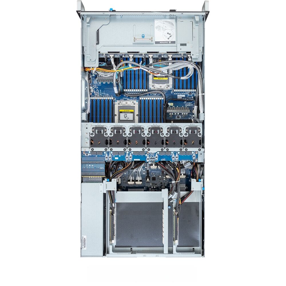 G493-ZB4-AAP1 4U GPU Server-Dual AMD EPYC 9005/9004/8 PCIe Gen5 Accelerators/48 DDR5 DIMMs/High Performance Computing AI Training