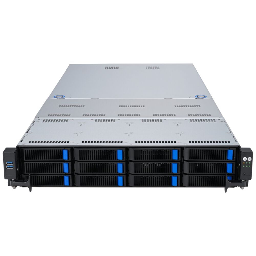 Стійковий сервер із двома сокетами, 2U-сервер RS720A-E12-RS12