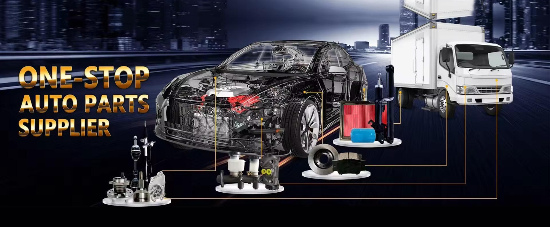 We are a professional manufacturer of automotive chassis parts and engine parts.