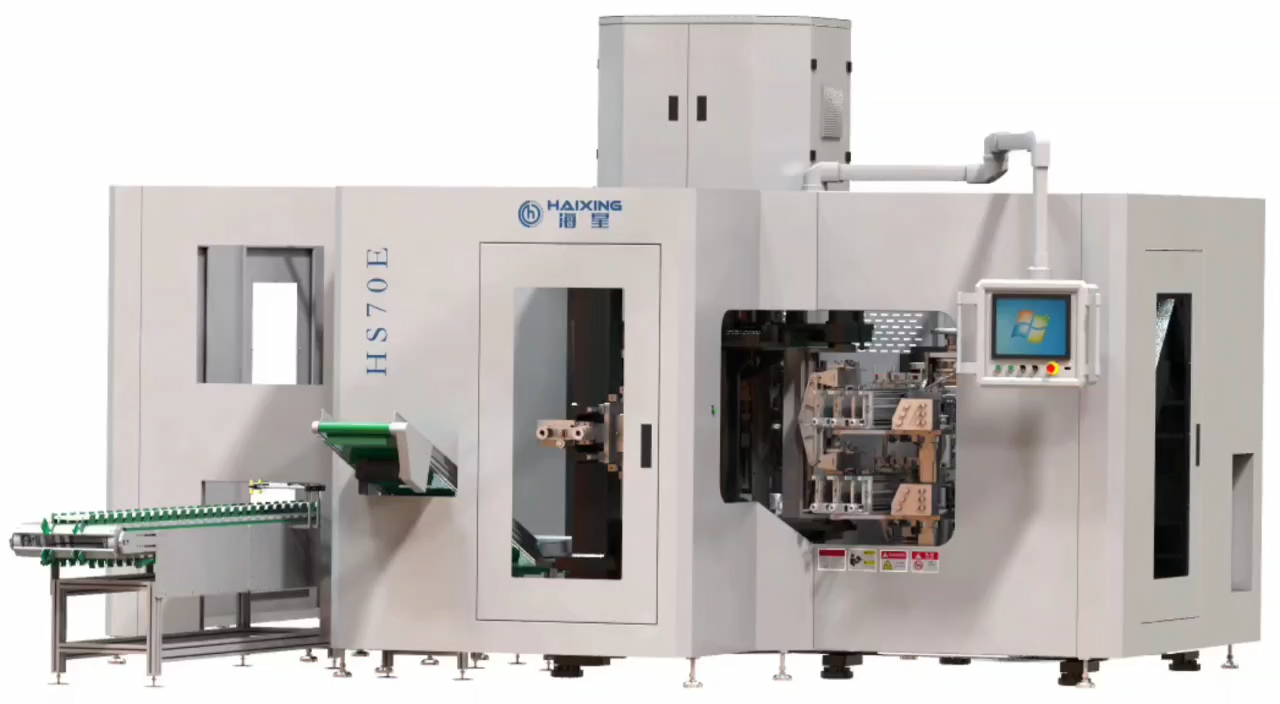 ویدیوهای کارکرد، ماشین کاملاً اتوماتیک HS70E، ماشین نیمه اتوماتیک VM70-25B، 5 محوره برای جاروها و VS40-23A، ماشین نیمه اتوماتیک، 3 محوره برای مسواک‌های نخی کوتاه (پایه مسواک با سوراخ)