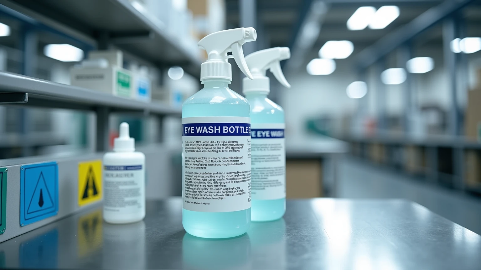 Why Eye Wash Bottles are Essential for Workplace Safety