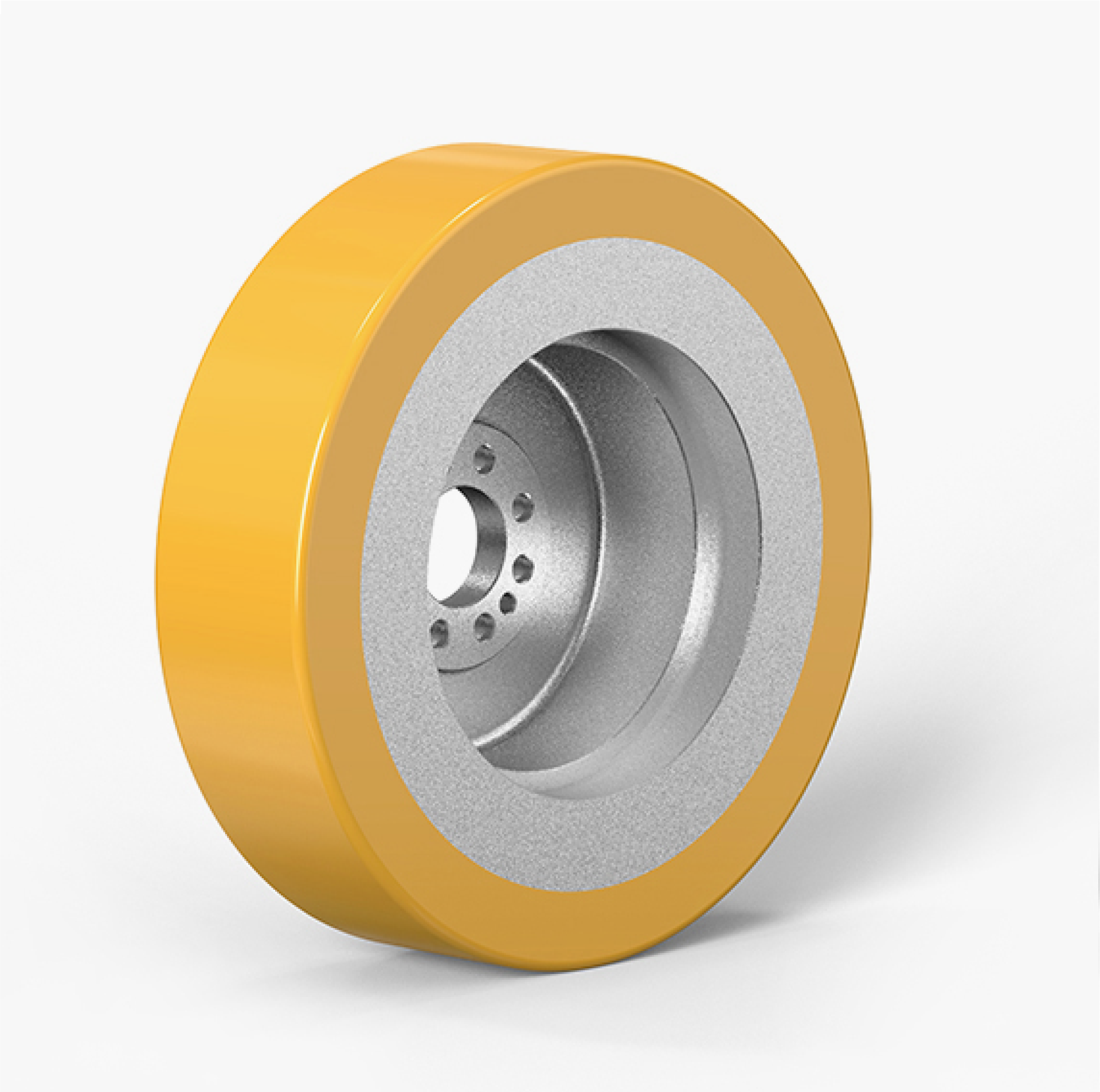 Polyurethane drive wheel