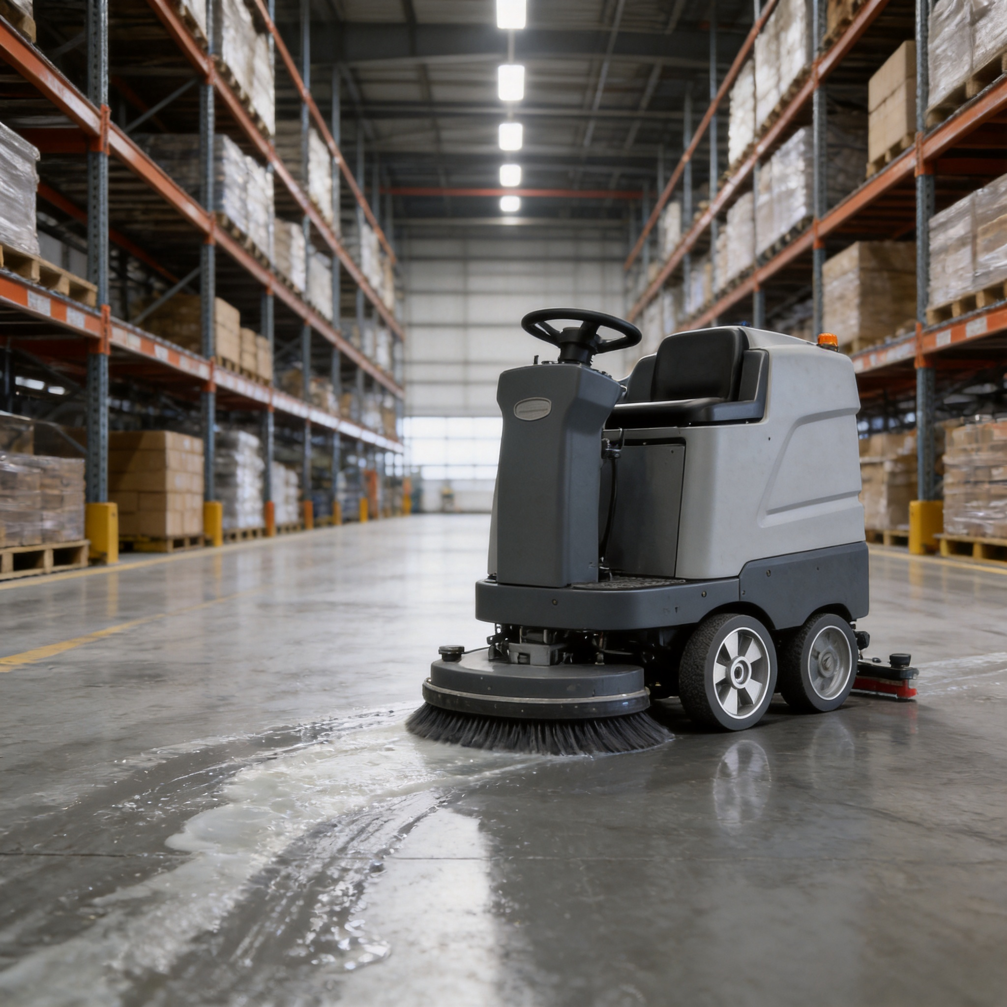 1. Polyurethane Drive Wheels for Floor Scrubbers